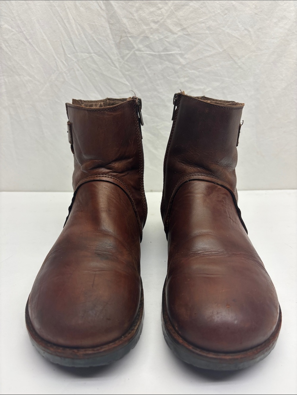 Birkenstock Women’s Brown Leather Boot, SZ 9, box 49